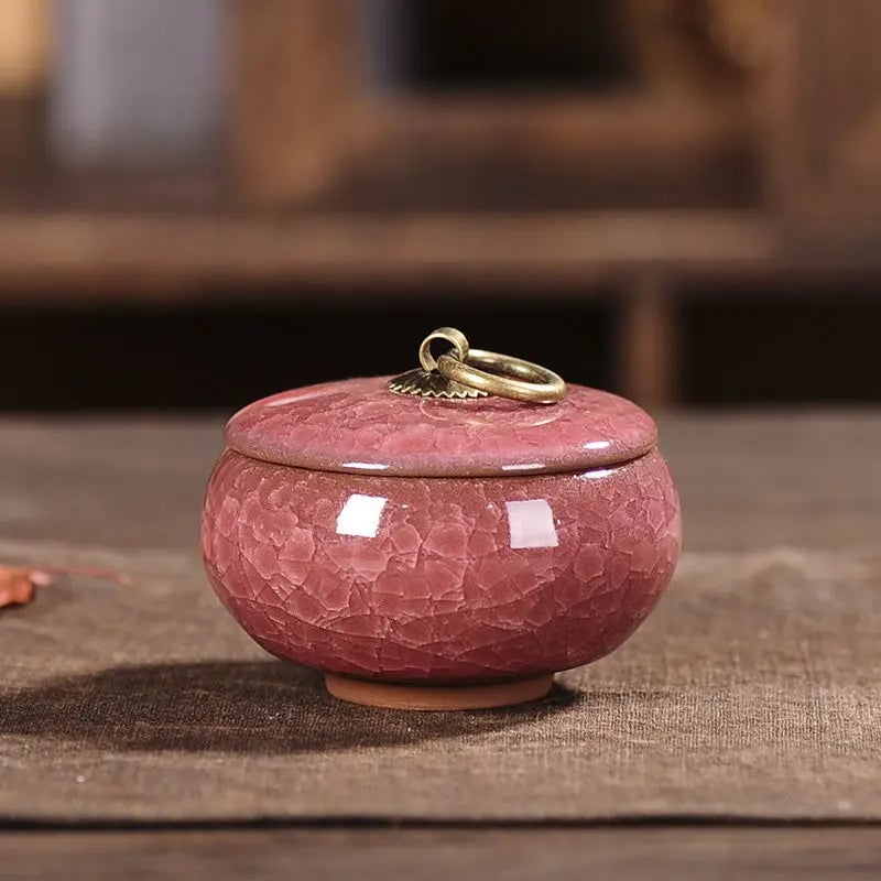 Portable Airtight Kitchen Storage Jar - Tea Coffee Sugar Container