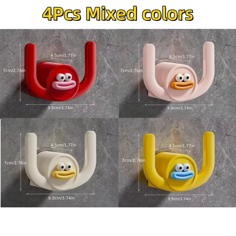 Cartoon Slippers Hook Bathroom Storage Organizer Rack Shoe Holder
