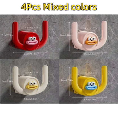Cartoon Slippers Hook Bathroom Storage Organizer Rack Shoe Holder