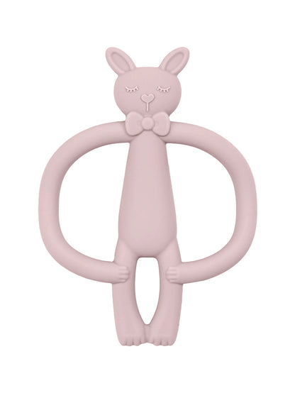 Silicone Rabbit Teether Toy - Baby Nursing Chewing Relief