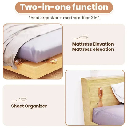 Ergonomic Mattress Lifter Wedge Tool - Portable Bed Lifting Aid