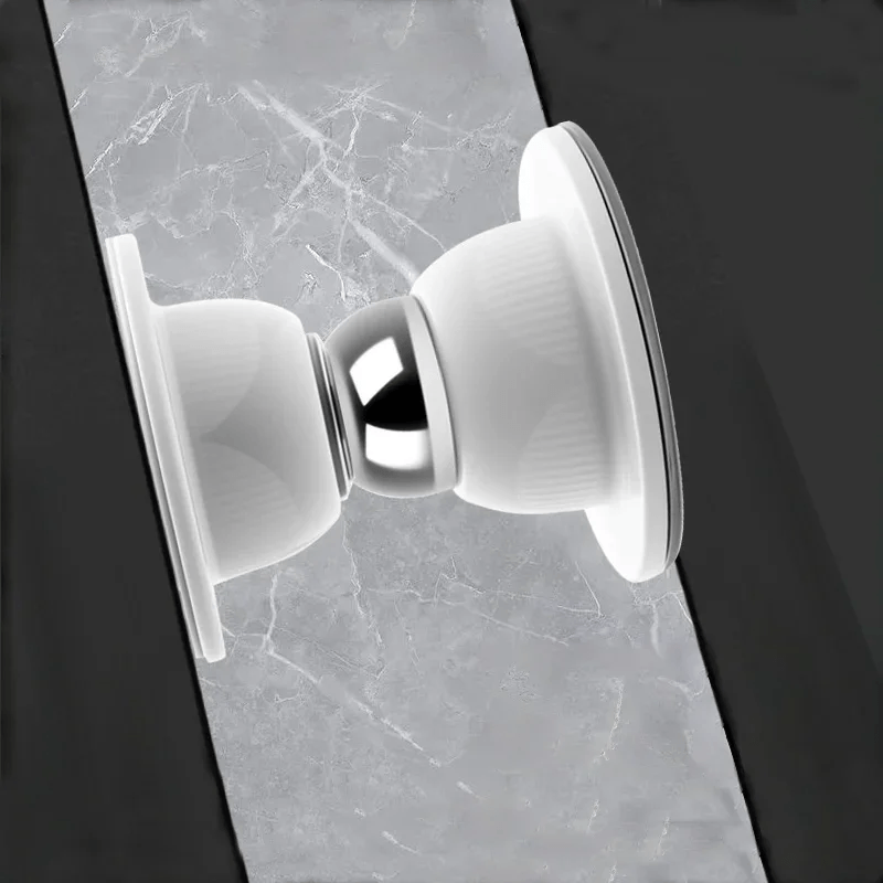 Magnetic Silicone Door Stopper - No Drill Anti-Collision Buffer