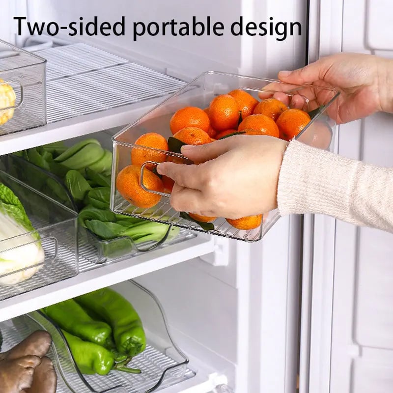 Stackable Can Dispenser Organizer for Refrigerator Kitchen Storage