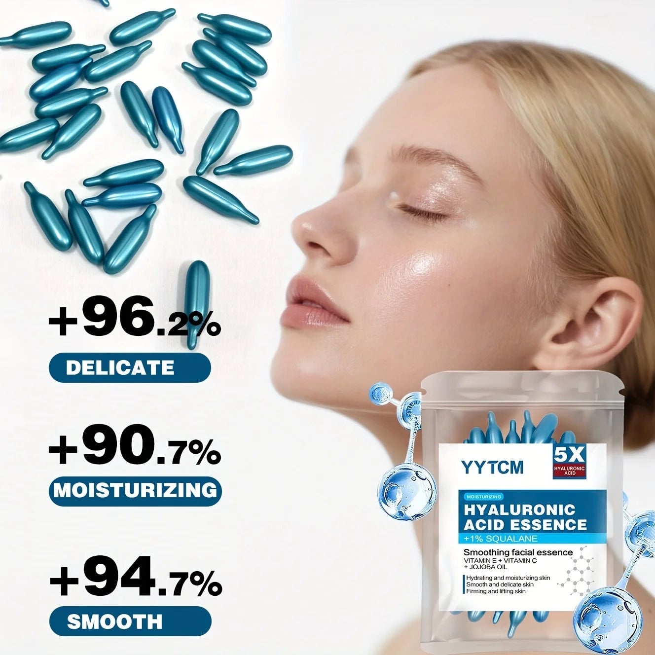 Hyaluronic Acid Deep Moisturizing Capsules 0.4g x30 Brightening