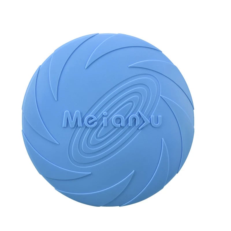 Silicone Flying Disc Dog Training Toy - Outdoor Interactive Pet Play