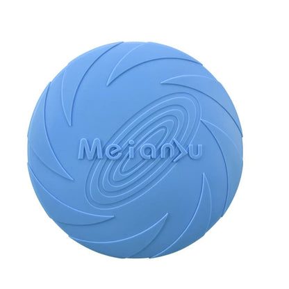 Silicone Flying Disc Dog Training Toy - Outdoor Interactive Pet Play