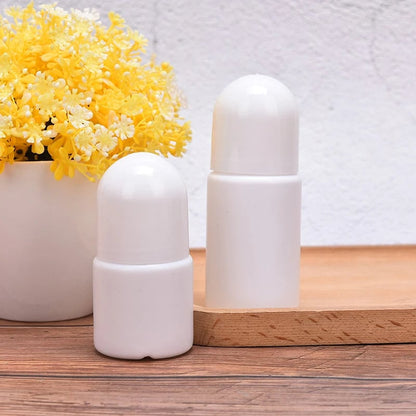 5Pcs 30/50ML Roller Bottles Set - Portable Plastic Essential Oil