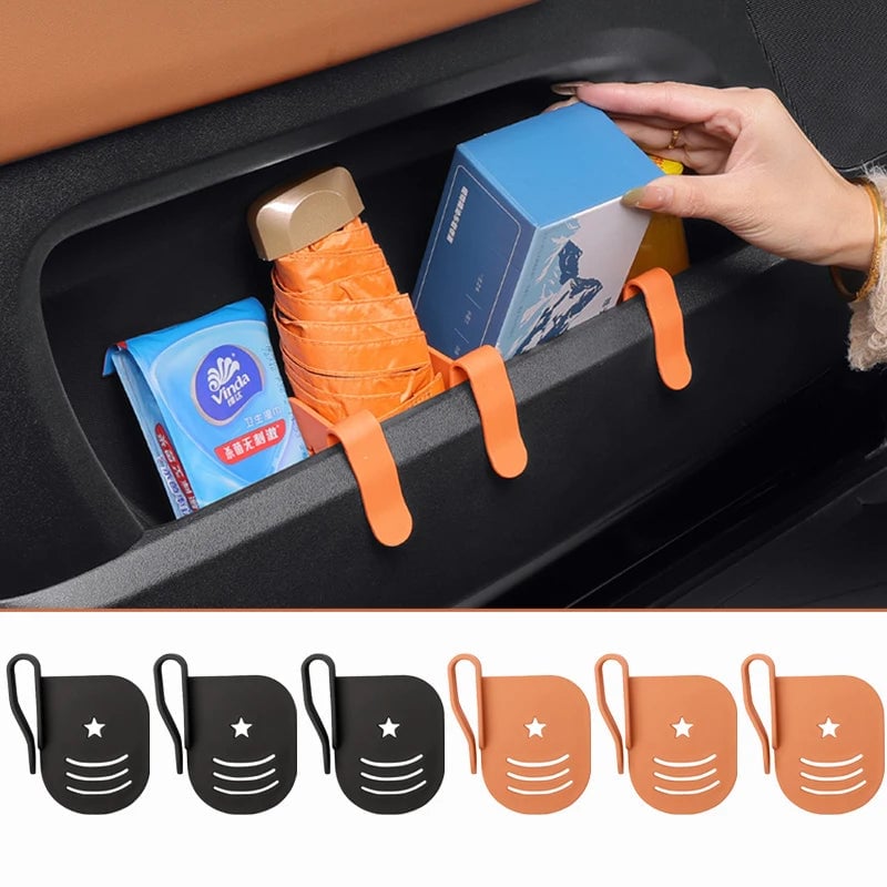 6Pcs Adjustable Car Door Organizer Dividers Universal Storage