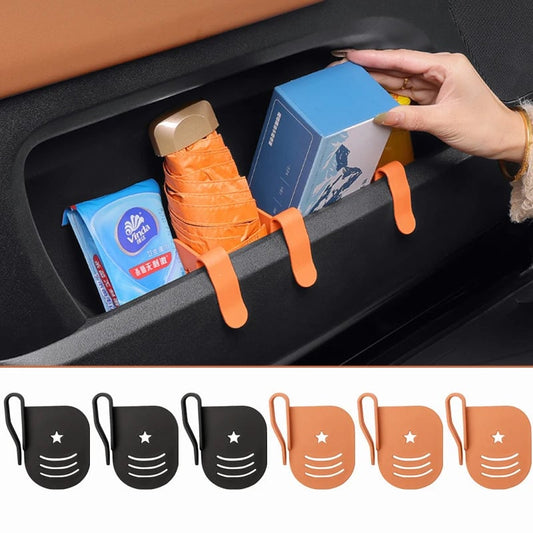 6Pcs Adjustable Car Door Organizer Dividers Universal Storage