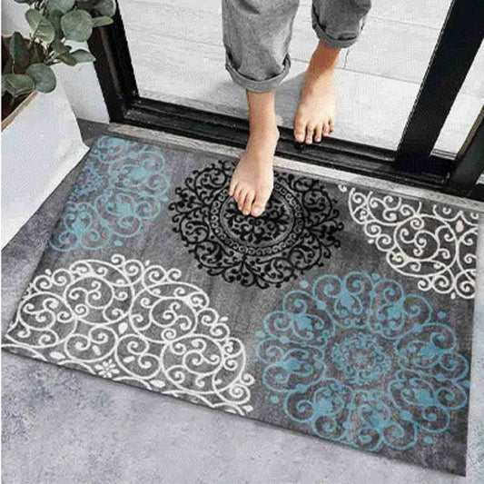 Super Absorbent Anti-Slip Door Mat - Modern Bathroom Floor Carpet