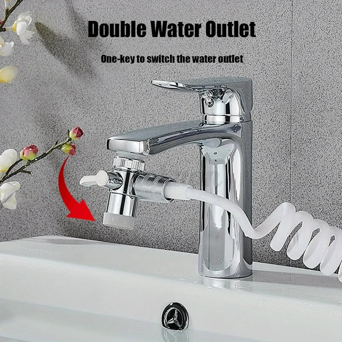 Adjustable Sink Hose Sprayer - Multifunctional Faucet Extender