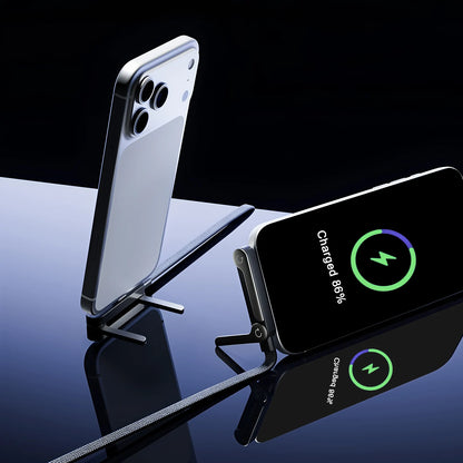 240W USB-C Cable Phone Holder - Fast Charging & Data Transfer Stand