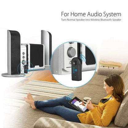 2-in-1 Bluetooth 5.0 Receiver Transmitter 3.5mm AUX Car Audio
