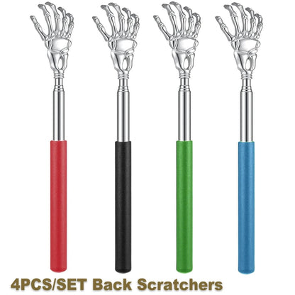 Stainless Steel Telescoping Back Scratcher - Extendable Massager