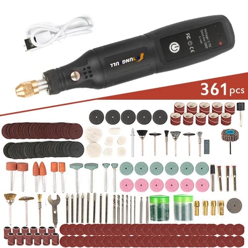 Mini USB Electric Rotary Tool - Wireless Drill for Engraving Jewelry