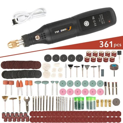 Mini USB Electric Rotary Tool - Wireless Drill for Engraving Jewelry