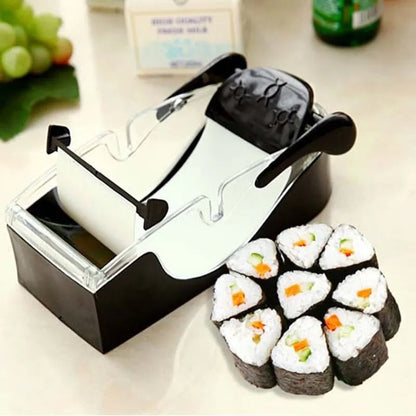 Sushi Making Kit - Japanese Rice Roll Mold with Seaweed Wrapper Tool