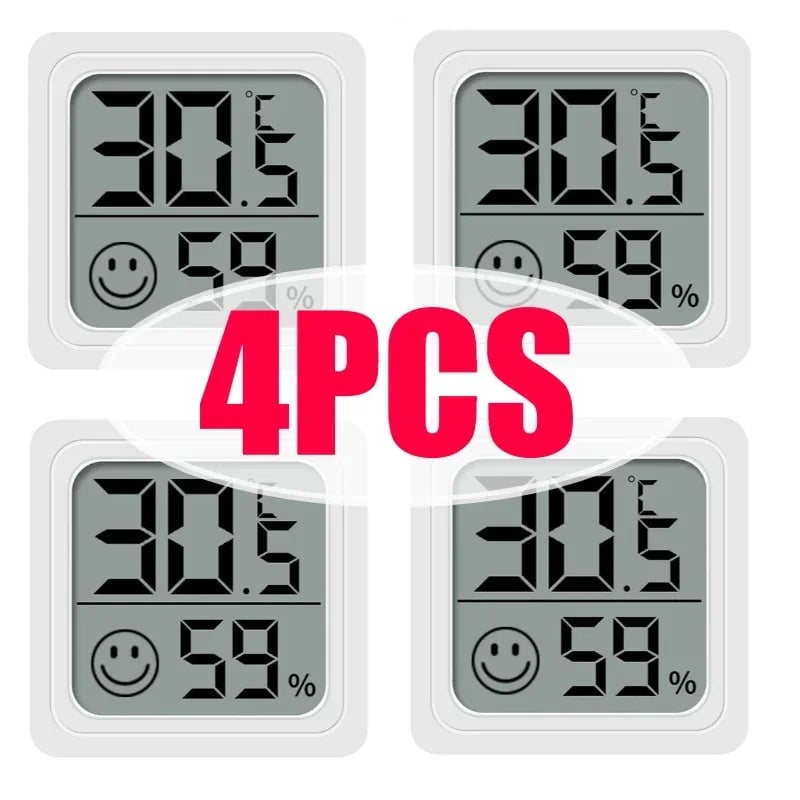 Digital LCD Temperature Humidity Meter Indoor Thermometer Hygrometer