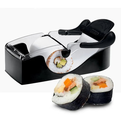 Sushi Making Kit - Japanese Rice Roll Mold with Seaweed Wrapper Tool