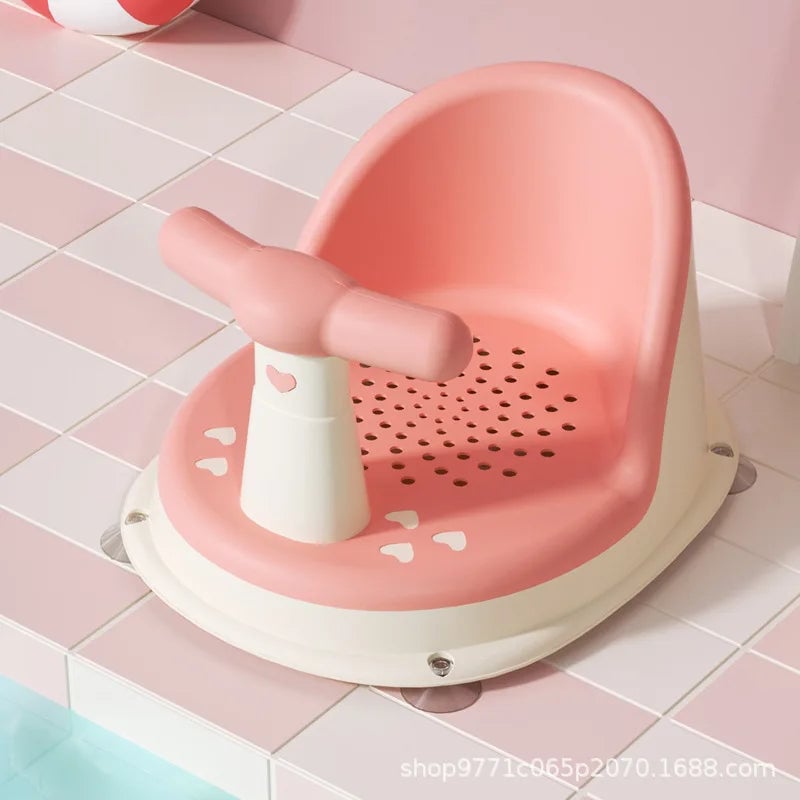 Portable Baby Shower Seat Stand - Adjustable Support for Newborns