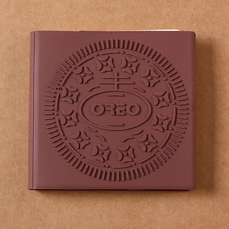 Chocolate Cookie Shaped Notebook Tearable Memo Pad Student Notepad