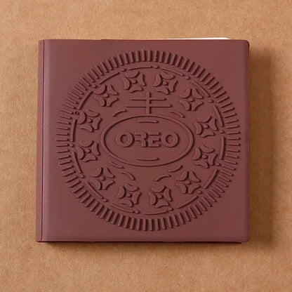 Chocolate Cookie Shaped Notebook Tearable Memo Pad Student Notepad