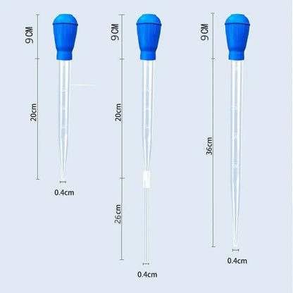 Extended Length Aquarium Siphon Pipette Vacuum Water Cleaner Tool