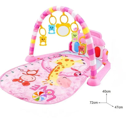 Baby Music Piano Play Mat - Educational Activity Gym Carpet Infant