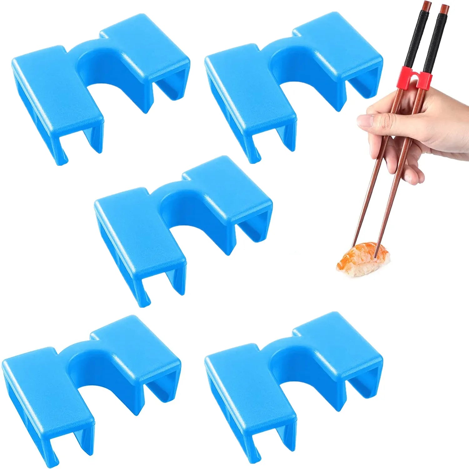 Reusable Training Chopsticks with Hinges Connector Adult Kids