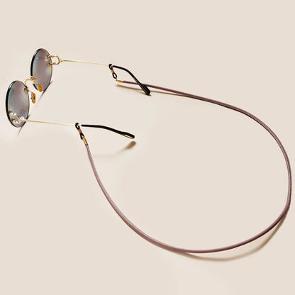 Braided Leather Sunglasses Lanyard Strap - Eyeglass Chain Cord