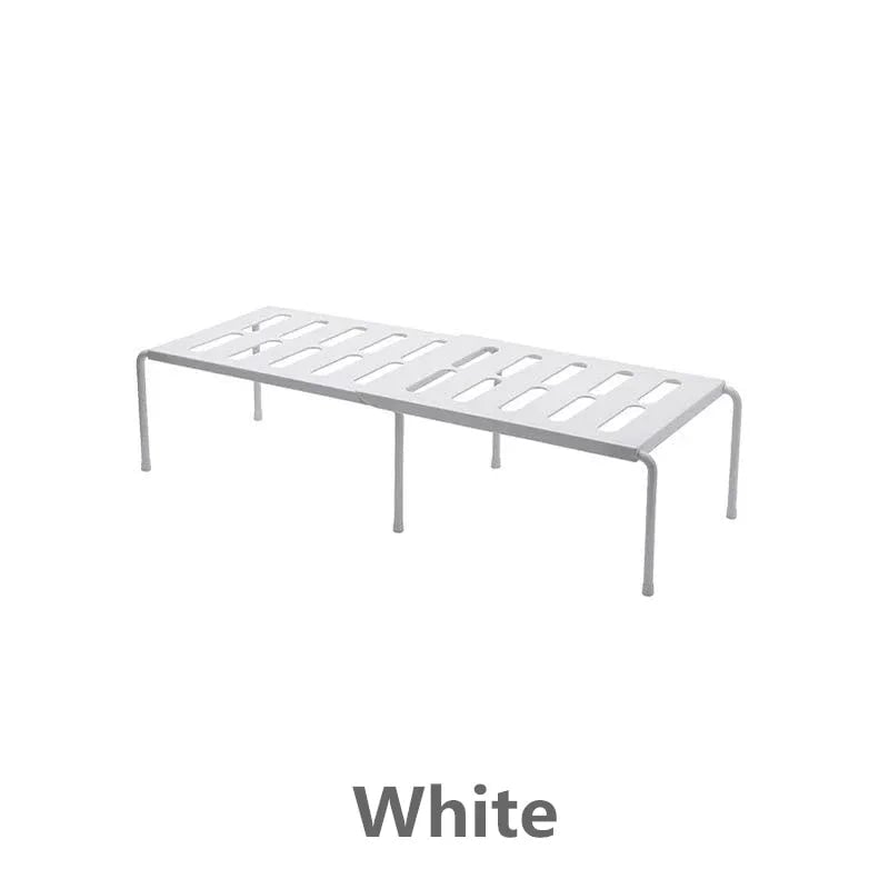 Multi-Purpose Storage Shelf Organizer - Kitchen Wardrobe Cabinet
