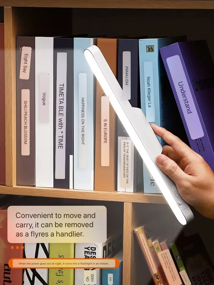 USB Rechargeable LED Desk Lamp 3 Color Modes Magnetic Night Light