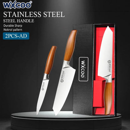 Stainless Steel Kitchen Utility Knife - Durable Fruit Cutting Tool