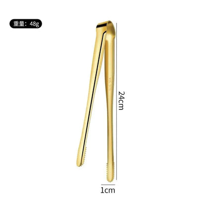 304 Stainless Steel BBQ Tongs Multi-Purpose Kitchen Spatula Clip