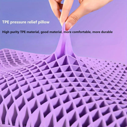 TPE Air Layer Cervical Pillow Washable Zero Pressure Neck Support