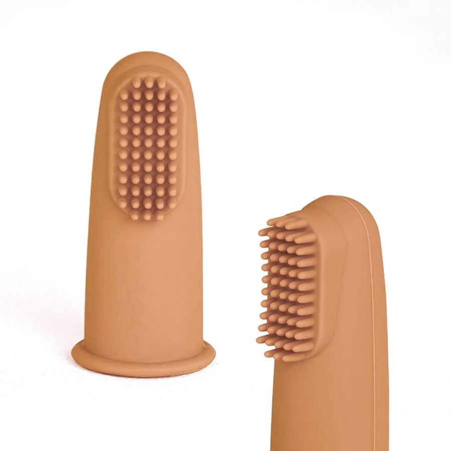 Silicone Baby Finger Toothbrush - Newborn Oral Care Cleaning Brush