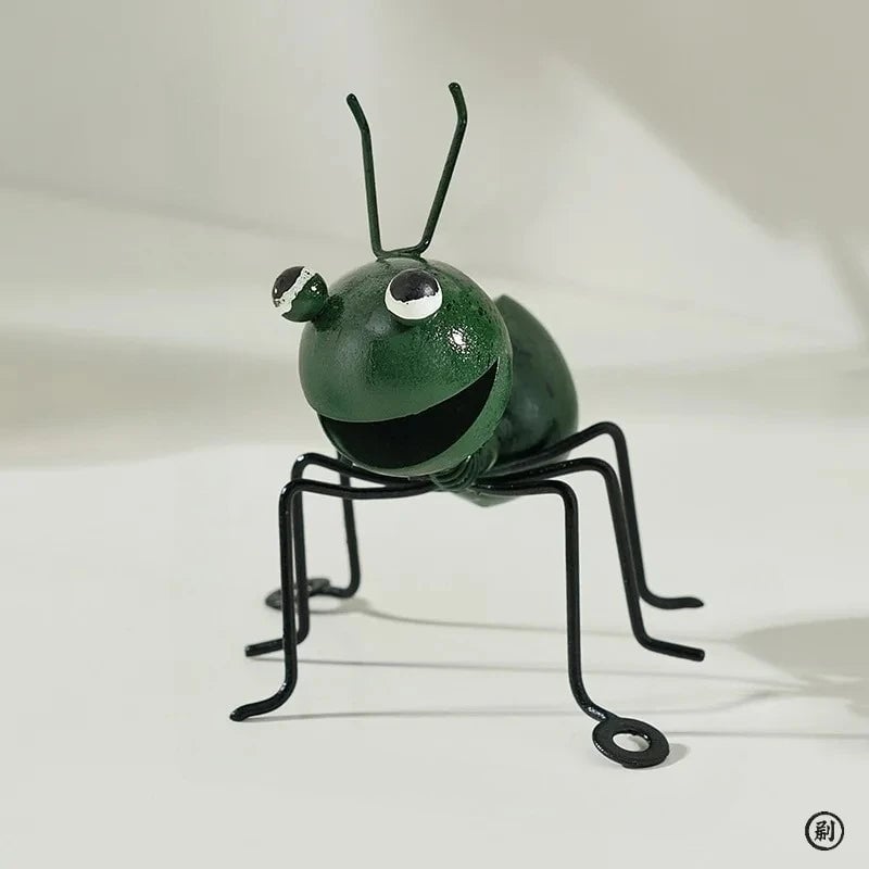 3D Metal Ant Garden Sculpture Wall Fence Hanging Outdoor Decoration