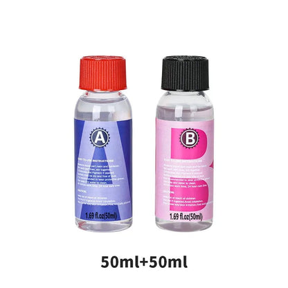1:1 Crystal Clear Epoxy Resin Kit - High Gloss Bubble-Free Coating