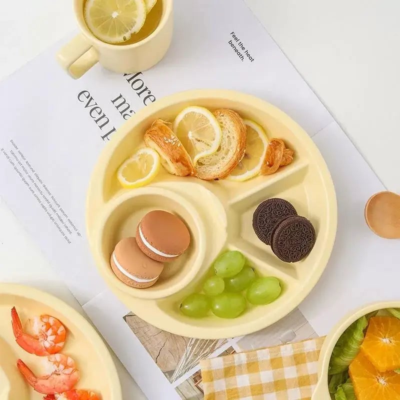 Bariatric Portion Control Plate - Divided Compartment Diet Planning