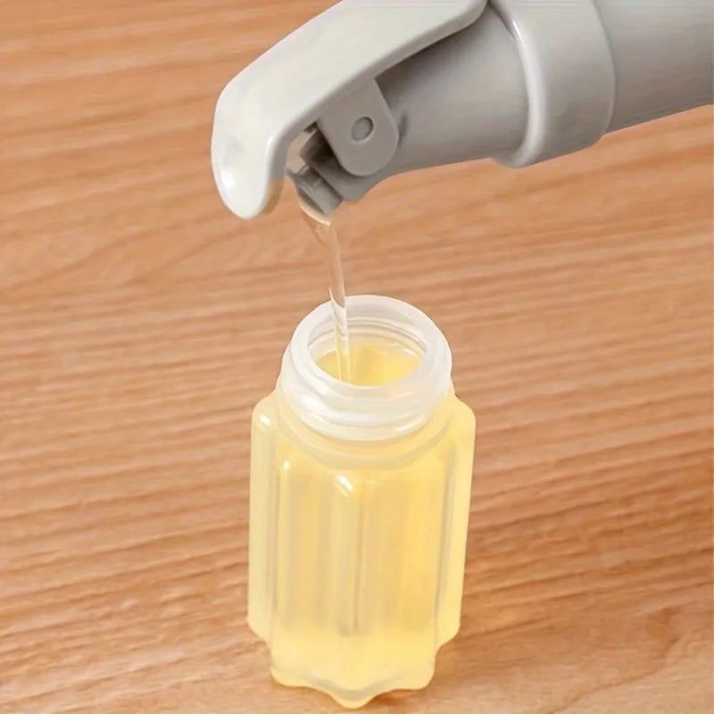 Mini Sauce Bottles Set - Portable Condiment Squeeze Bottles with Lids