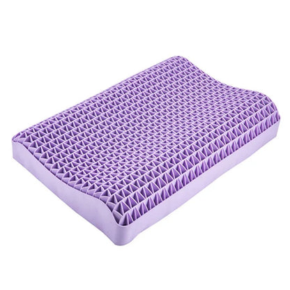 TPE Air Layer Cervical Pillow Washable Zero Pressure Neck Support