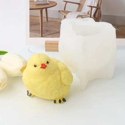 Chick Animal Silicone Mold - DIY Soap Resin Candle Craft Molds