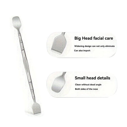 Double-Ended Blackhead Remover Tool - Facial Pore Cleanser & Exfoliator