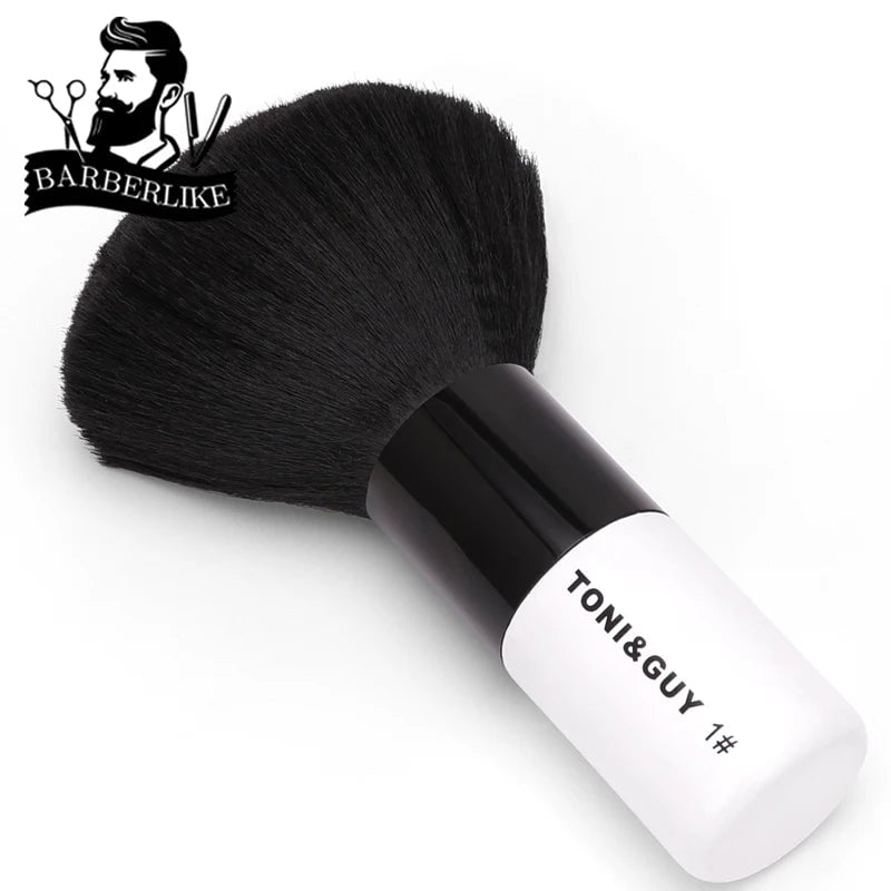 Professional Soft Neck Duster Brush - Black Hair Cleaning Tool