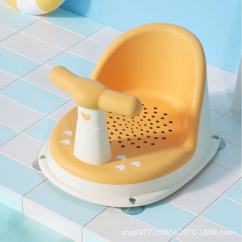 Portable Baby Shower Seat Stand - Adjustable Support for Newborns