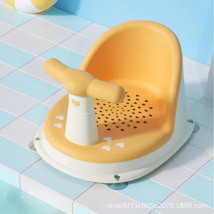 Portable Baby Shower Seat Stand - Adjustable Support for Newborns