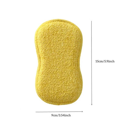 3PCS Magic Cleaning Sponges Multi-Purpose Kitchen Bathroom Scrubber
