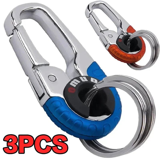 Stainless Steel Carabiner Keychain Hook - Outdoor Climbing Key Ring