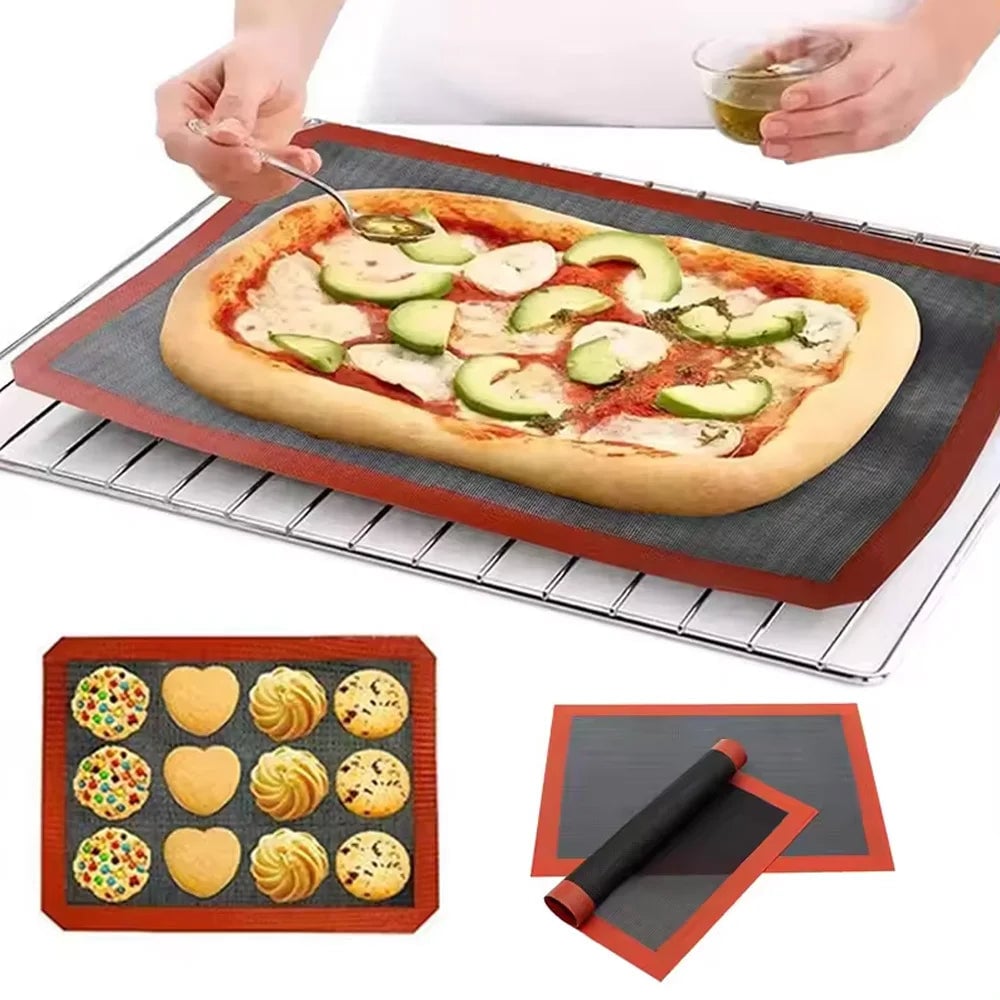 Silicone Baking Mat 30x40cm Non-Stick Heat Resistant Reusable Sheet