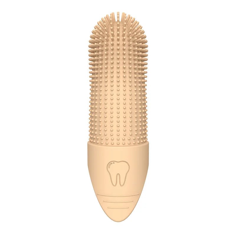 360° Dog Finger Toothbrush Food Grade Silicone Dental Care Tool